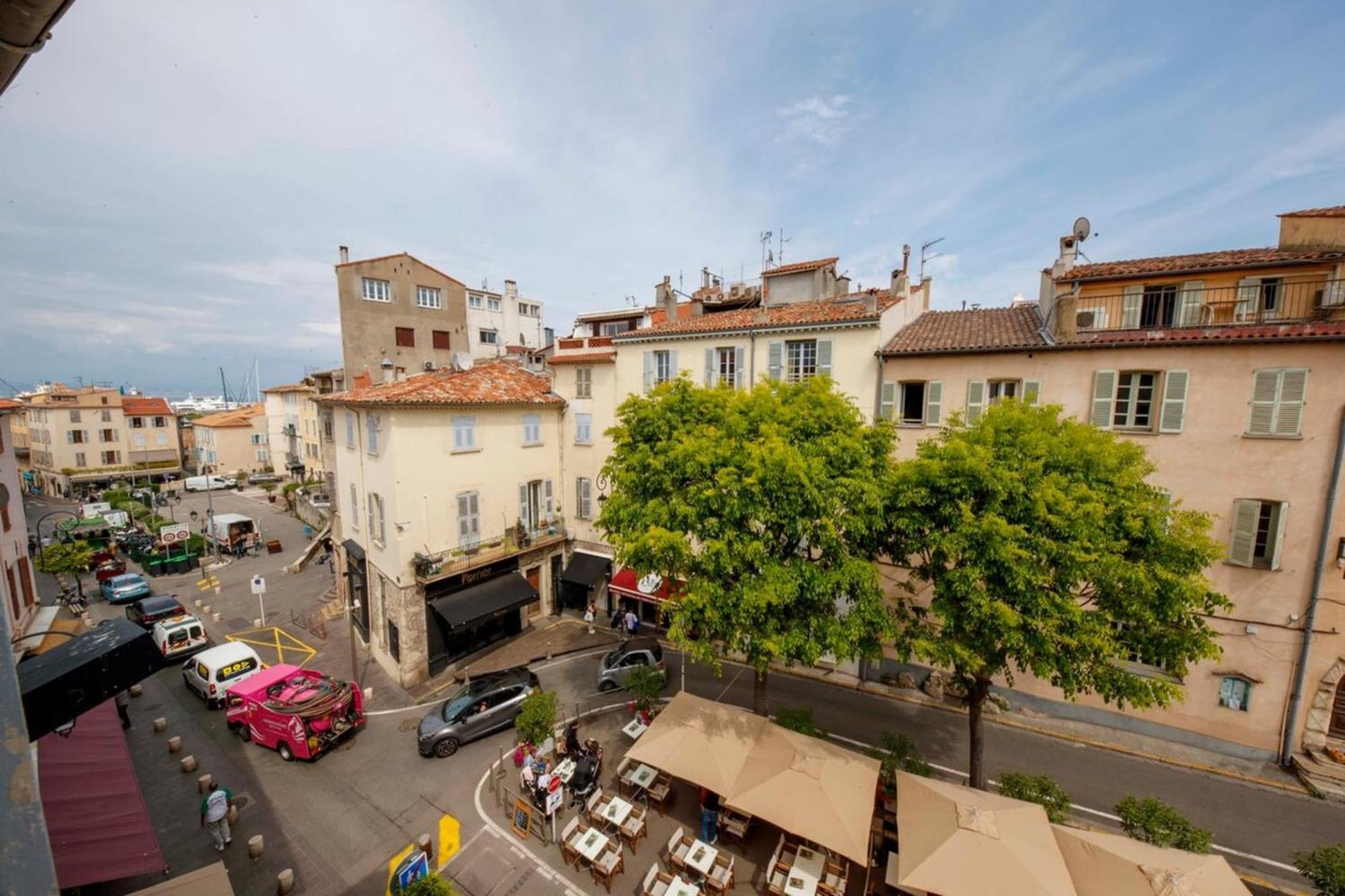 דירות 06M - Old Antibes Beautiful Duplex Terrace With Sea View מראה חיצוני תמונה