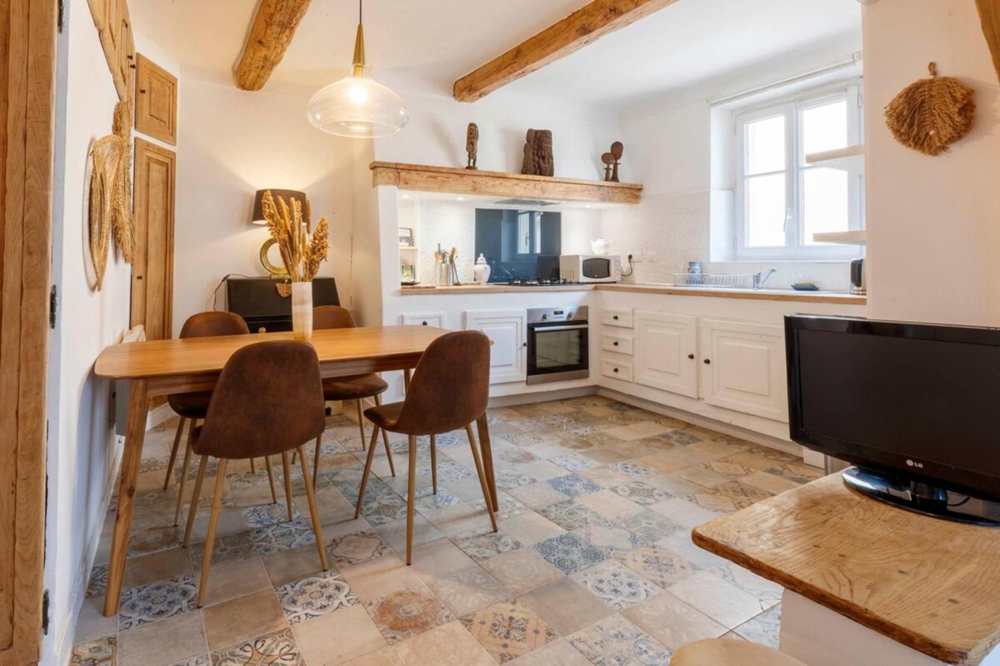 דירות 06M - Old Antibes Beautiful Duplex Terrace With Sea View מראה חיצוני תמונה