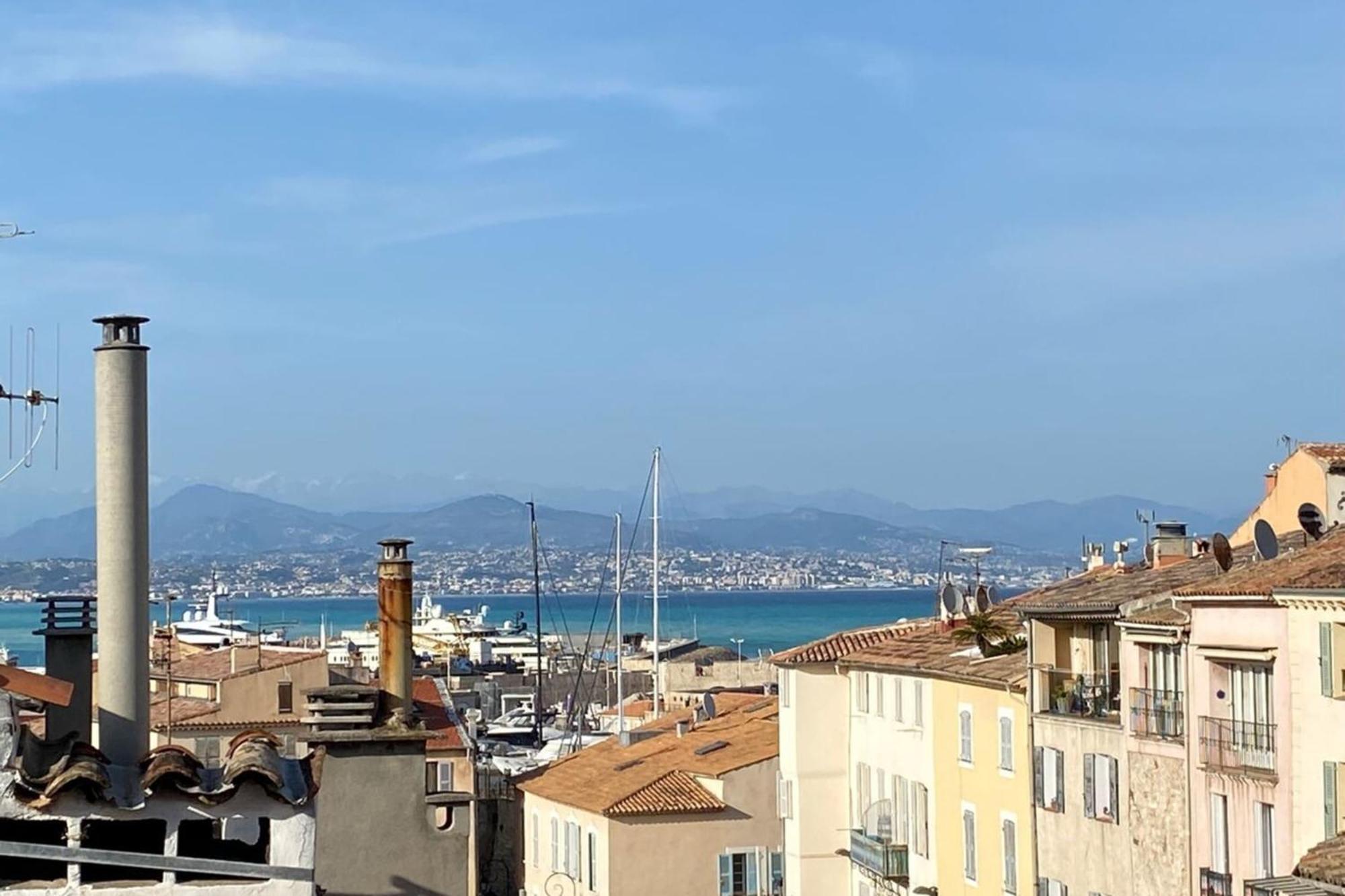דירות 06M - Old Antibes Beautiful Duplex Terrace With Sea View מראה חיצוני תמונה