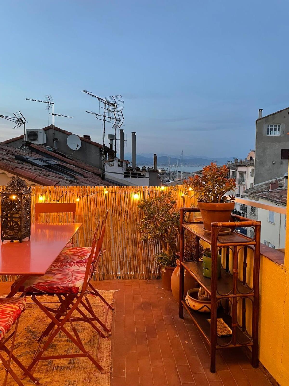 דירות 06M - Old Antibes Beautiful Duplex Terrace With Sea View מראה חיצוני תמונה