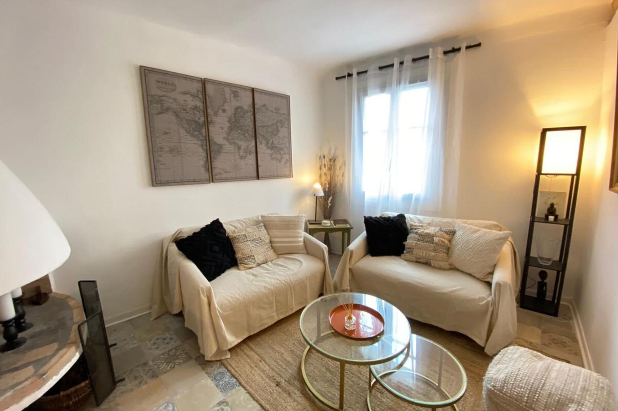 דירות 06M - Old Antibes Beautiful Duplex Terrace With Sea View מראה חיצוני תמונה