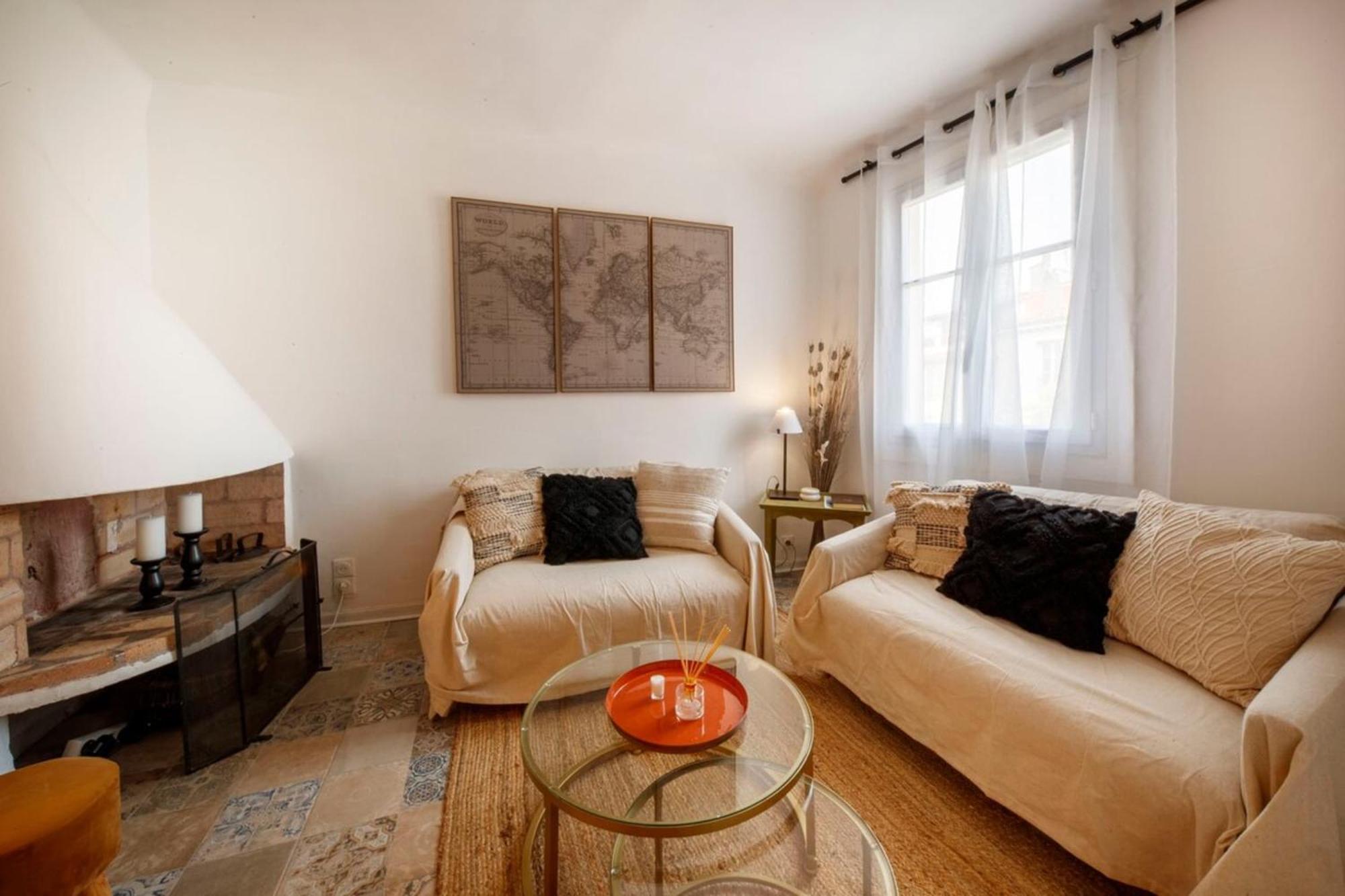 דירות 06M - Old Antibes Beautiful Duplex Terrace With Sea View מראה חיצוני תמונה